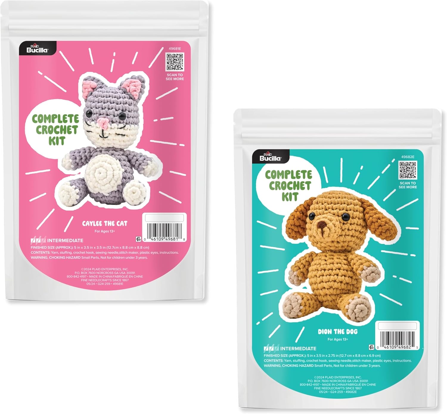 Pet Pals Crochet Kit